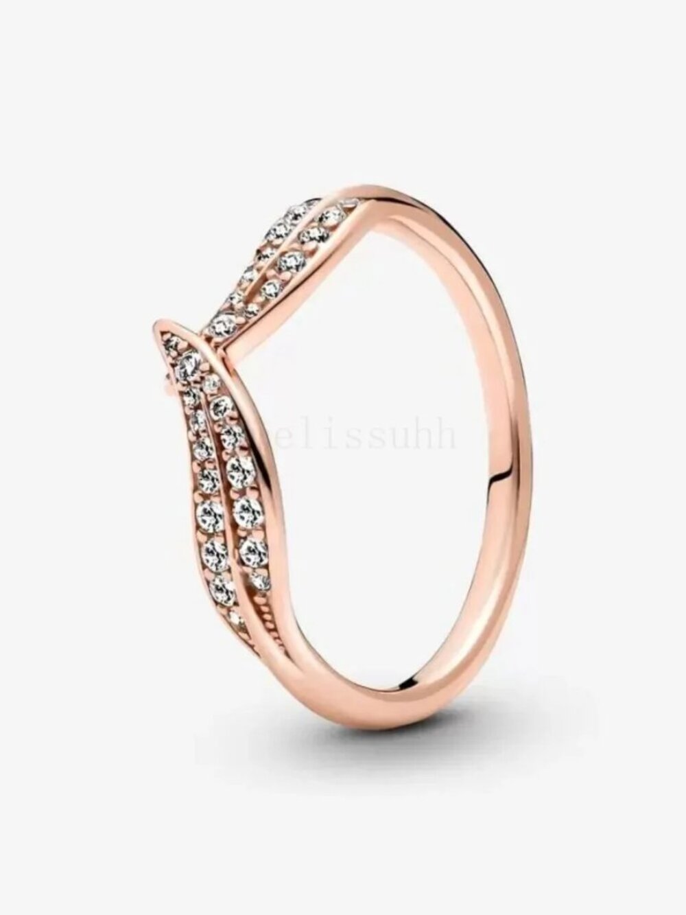 Pandora Sparkling Leaves Ring